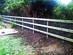 Post And Rail Fence